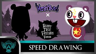 Speed Drawing: Happy Tree Friends Fanon - Shi | Mobebuds Style