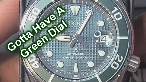 Seiko Prospex SPB 177 Green Review