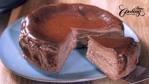 Chocolate Basque Burnt Cheesecake