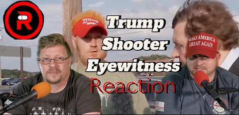 Trump Shooter Eyewitness Reaction