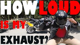 How Loud Is My Exhaust? 2022 CB1000R Full Exhaust Sound Test | Black Widow Headers Leo Vince Slip-on