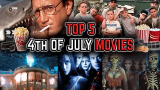 Top 5 Movies for the 4th of July Weekend!