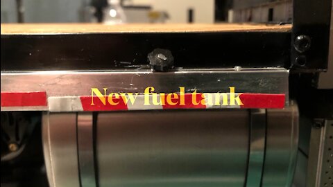 Overland gets new fuel tank