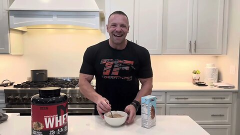 2 Ingredient MTS Nutrition Whey Brownie - HIGH PROTEIN SNACK!