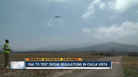 Drone testing gives a boost to Chula Vista Economy