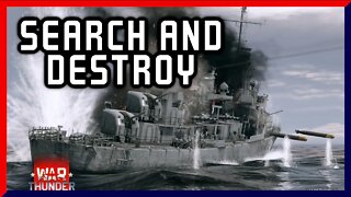 USS Somers Gameplay | War Thunder US Realistic Naval Battles