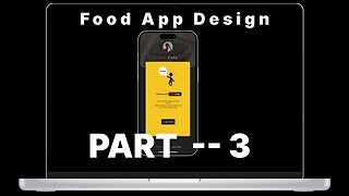 Food App Design in Figma | Delivery Mobile App UI/UX Design | Figma Tutorial --- PART 3