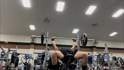 Squats and Incline Bench - 20211213