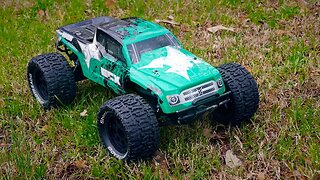 2WD ECX Ruckus RC Monster Truck - My Dad's First Run