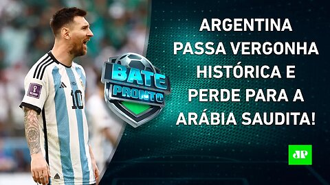VEXAME HISTÓRICO da Argentina PÕE EM XEQUE "FAVORITISMO" na Copa do Mundo? | BATE PRONTO