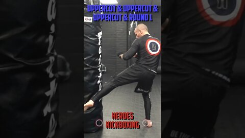 Heroes Training Center | MMA "How To Double Up" Uppercut & Uppercut & Uppercut & Round 1 FH #Shorts