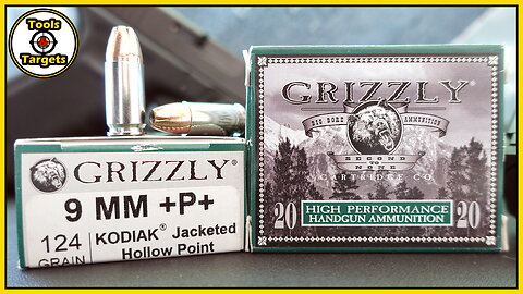 Big Bad Bear!...Grizzly Kodiak 9MM +P+ Self-Defense AMMO Ballistic Gel Test!