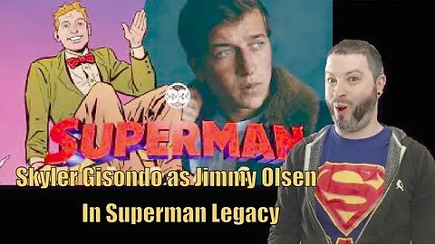 Skyler Gisondo as Jimmy Olsen In Superman Legacy
