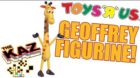 Toys R Us Geoffrey Giraffe Figurine