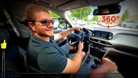 2019 Hyundai Santa Fe Test Drive Experience - 360 VR