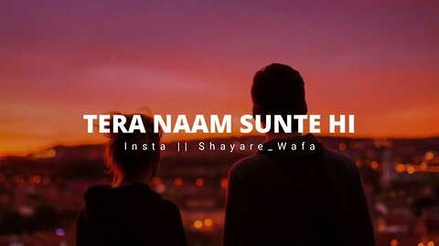 Kuch To Jaadu Hai Tere Naam Me 🥺💔Heart Touching Lines | Sad Status | One Line Shayri | #shayare_wafa