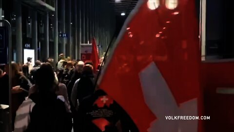 Anti-Vaccine Protests in Switzerland - Oct. 2