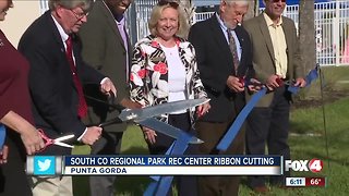 Ribbon cutting for new Charlotte County park