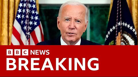 Joe Biden says he quit presidential race to unite party and country / BBC News