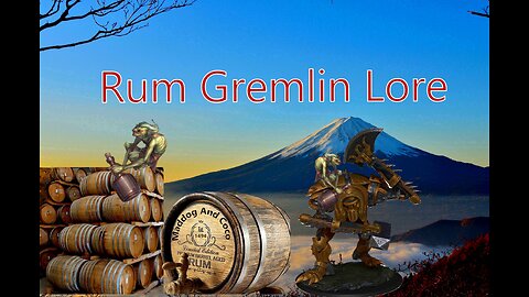 Rum Gremlin - Dungeons and Dragons Lore - RPG gaming Lore- Midgard Lore #ttrpg #lore Part 5 of 6