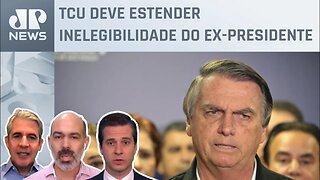 TCU pode deixar Bolsonaro de fora das eleições de 2030; Schelp, d'Avila e Beraldo analisam