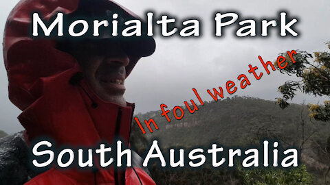 Morialta Conservation Park Hike in the Rain, South Australia