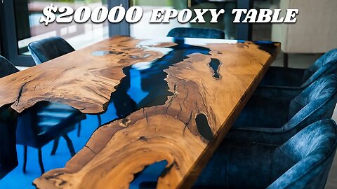 $20000 Epoxy Table Build (uncut)