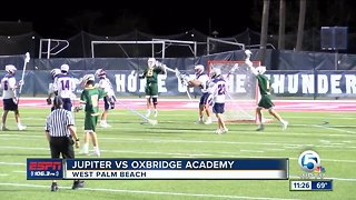 Jupiter vs Oxbridge Academy lacrosse 3/7