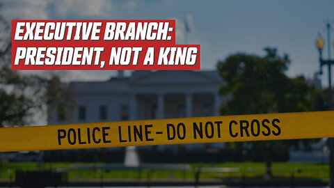 Executive Branch: President, not a King (Federalist Arguments)