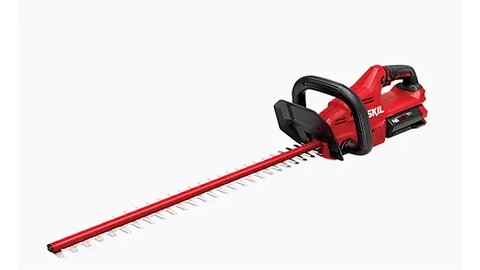 Review of Skil Power Core 40 hedge trimmer #shrubs #viral #lawn #bush #pruning #mowing #garden #dog