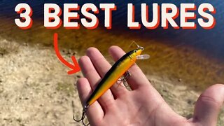 3 BEST Bass Lures to use in fall! 🍁
