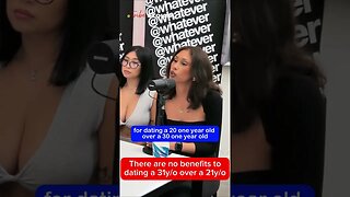 “There are no benefits to dating a 31y/o over a 21y/o” angered modern women #redpill