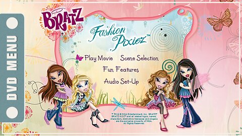 Bratz Fashion Pixiez - DVD Menu