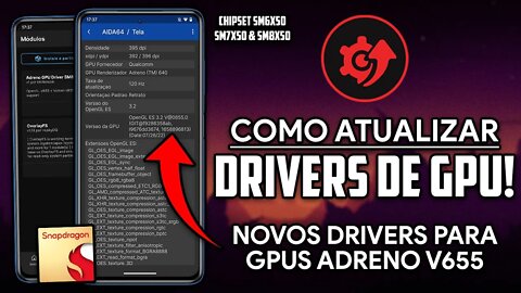 ATUALIZE OS DRIVERS DO SEU SMARTPHONE! | NOVOS DRIVERS DE GPU v655 | Adreno GPU Drivers