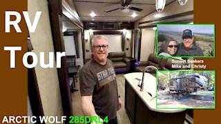 Arctic Wolf 285DRL4 // Forest River 5th Wheel // RV Tour 2018