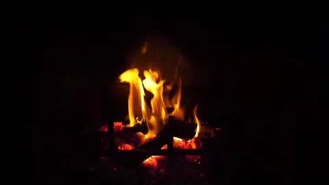 1 HOURS of Relaxing Fireplace - Burning Fireplace & Crackling Fire Sounds