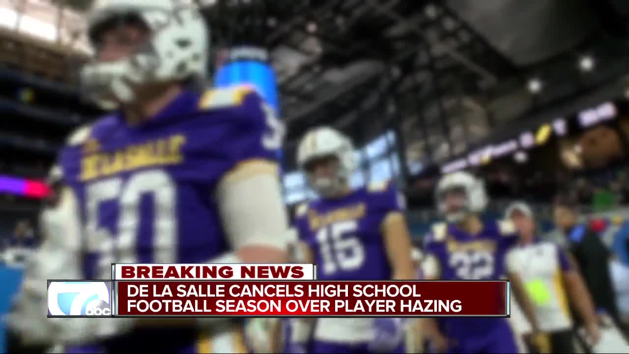 De La Salle cancels high school football season over player hazing