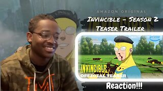 Invincible - Season 2 Teaser Trailer |Reaction