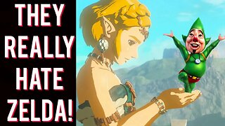 Disgusting! Critic who wished Nintendo dead can't stop ATTACKING Zelda Tears of the Kingdom!