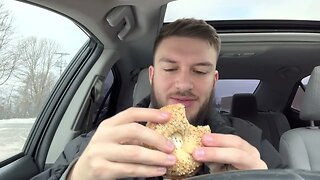 Mcdonalds Sausage and Egg Everything Bagel review