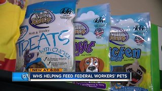 WHS hosts 'Pet Food Pantry' during government shutdown