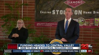 Funding headed to Central Valley