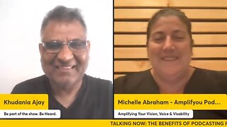 LIVE: The benefits of podcasting for your brand or business with Michelle Abraham