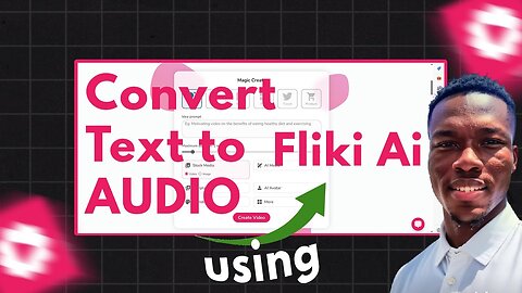 Transform Text to Speech using Fliki Ai