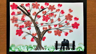 Quilling Cherry Blossoms