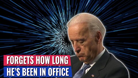 Joe Biden FORGETS HOW LONG HE HAS BEEN IN OFFICE, PHYSICALLY RUNS FROM REPORTERS ON FOREIGN TRIP