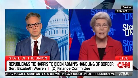 Elizabeth Warren Claims Kamala Harris Will Open Borders and Grant Citizenship to Millions