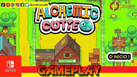 🎮 GAMEPLAY! ALCHEMIC CUTIE é um RPG fofinho e relaxante. Confira nossa Gameplay no Nintendo Switch!