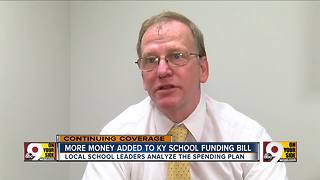 More money added to Kentucky funding bill