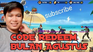 Code Redeem Bulan Agustus Ultimate Fight Survivors